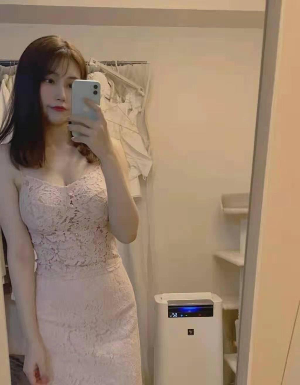 西湖一个小美女呀